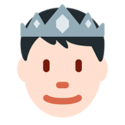 🤴🏻 Emoji Prinz: helle Hautfarbe Twitter Twemoji 2.6.