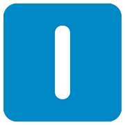 🇮 Emoji Letra do símbolo indicador regional I na Twitter Twemoji 2.6.