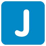 Émoji 🇯 Symbole indicateur régional lettre J sur Twitter Twemoji 2.6.