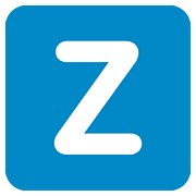 🇿 Emoji Indicador regional símbolo letra Z en Twitter Twemoji 2.6.