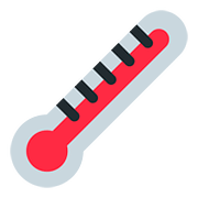 🌡️ Emoji Thermometer Twitter Twemoji 2.6.