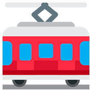 Emoji 🚋 Vagone Del Tram su Twitter Twemoji 2.6.
