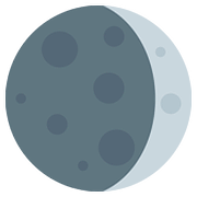 🌒 Emoji Lua Crescente Côncava na Twitter Twemoji 2.6.
