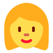 👩 Emoji Mujer en Twitter Twemoji 2.6.
