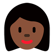 👩🏿 Emoji Mujer: Tono De Piel Oscuro en Twitter Twemoji 2.6.