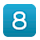 Emoji 8️⃣ Tasto: 8 su VKontakte(VK) 1.0.