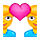 👨‍❤️‍👨 Emoji Pareja Enamorada: Hombre Y Hombre en VKontakte(VK) 1.0.