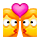Emoji 👩‍❤️‍💋‍👩 Bacio Tra Coppia: Donna E Donna su VKontakte(VK) 1.0.