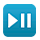 Emoji ⏯️ Pulsante Riproduci/pausa su VKontakte(VK) 1.0.