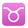 Emoji ♉ Segno Zodiacale Del Toro su VKontakte(VK) 1.0.