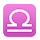 Emoji ♎ Segno Zodiacale Della Bilancia su VKontakte(VK) 1.0.