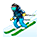 ⛷️ Emoji Skifahrer(in) VKontakte(VK) 1.0.
