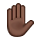 ✋🏿 Emoji Mão Levantada: Pele Escura na VKontakte(VK) 1.0.