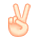 ✌🏻 Emoji Victory-Geste: helle Hautfarbe VKontakte(VK) 1.0.