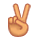 Emoji ✌🏽 Vittoria: Carnagione Olivastra su VKontakte(VK) 1.0.