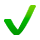 Emoji ✔️ Segno Di Spunta Nero su VKontakte(VK) 1.0.