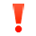 Emoji ❗ Punto Esclamativo Rosso su VKontakte(VK) 1.0.