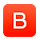 Emoji 🅱️ Gruppo Sanguigno B su VKontakte(VK) 1.0.