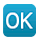 Großbuchstaben OK in blauem Quadrat VKontakte(VK) 1.0.