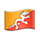 Emoji 🇧🇹 Bandiera: Bhutan su VKontakte(VK) 1.0.