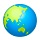 🌏 Emoji Globo Terráqueo Mostrando Asia Y Australia en VKontakte(VK) 1.0.