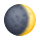Emoji 🌒 Luna Crescente su VKontakte(VK) 1.0.