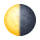Emoji 🌗 Ultimo Quarto Di Luna su VKontakte(VK) 1.0.