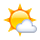 Emoji 🌤️ Parzialmente Nuvoloso su VKontakte(VK) 1.0.