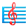 Emoji 🎼 Pentagramma su VKontakte(VK) 1.0.