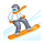 🏂🏾 Emoji Snowboarder(in): mitteldunkle Hautfarbe VKontakte(VK) 1.0.