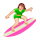 Emoji 🏄‍♀️ Surfista Donna su VKontakte(VK) 1.0.