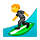 Emoji 🏄‍♂️ Surfista Uomo su VKontakte(VK) 1.0.