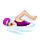 Mujer Nadando VKontakte(VK) 1.0.