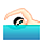 Emoji 🏊🏻 Persona Che Nuota: Carnagione Chiara su VKontakte(VK) 1.0.