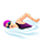 Emoji 🏊🏻‍♀️ Nuotatrice: Carnagione Chiara su VKontakte(VK) 1.0.