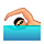 Schwimmer: mittlere Hautfarbe VKontakte(VK) 1.0.
