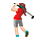 Émoji 🏌️‍♀️ Golfeuse sur VKontakte(VK) 1.0.