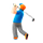 Emoji 🏌🏻‍♂️ Golfista Uomo: Carnagione Chiara su VKontakte(VK) 1.0.