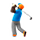 Emoji 🏌🏿‍♂️ Golfista Uomo: Carnagione Scura su VKontakte(VK) 1.0.