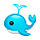 Emoji 🐳 Balena Che Spruzza Acqua su VKontakte(VK) 1.0.