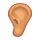 👂🏽 Emoji Ohr: mittlere Hautfarbe VKontakte(VK) 1.0.