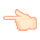 Emoji 👈🏻 Indice Verso Sinistra: Carnagione Chiara su VKontakte(VK) 1.0.