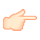 Emoji 👉🏻 Indice Verso Destra: Carnagione Chiara su VKontakte(VK) 1.0.