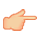 👉🏼 Emoji nach rechts weisender Zeigefinger: mittelhelle Hautfarbe VKontakte(VK) 1.0.