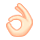 Emoji 👌🏻 Mano Che Fa OK: Carnagione Chiara su VKontakte(VK) 1.0.