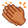 👏🏾 Emoji klatschende Hände: mitteldunkle Hautfarbe VKontakte(VK) 1.0.