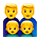 👨‍👨‍👦‍👦 Emoji Familie: Mann, Mann, Junge und Junge VKontakte(VK) 1.0.