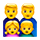 👨‍👨‍👧‍👦 Emoji Familia: Hombre, Hombre, Niña, Niño en VKontakte(VK) 1.0.