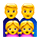 Emoji 👨‍👨‍👧‍👧 Famiglia: Uomo, Uomo, Bambina E Bambina su VKontakte(VK) 1.0.