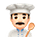 👨🏻‍🍳 Emoji Cocinero: Tono De Piel Claro en VKontakte(VK) 1.0.